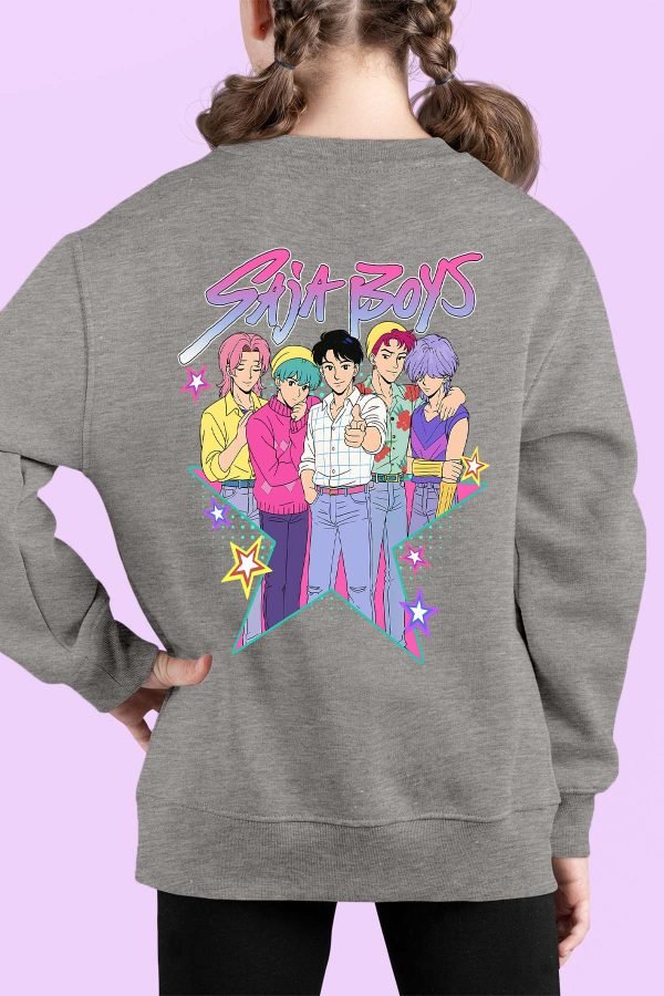 Sweat Col Rond Fille en Gros | Star Saja Boys