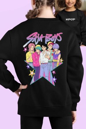 Sweat Col Rond Fille en Gros | Star Saja Boys