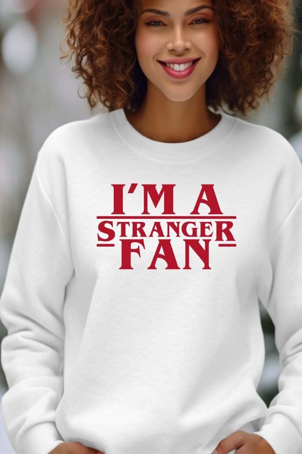 Sweat Col Rond Femme en Gros | Stranger Fan