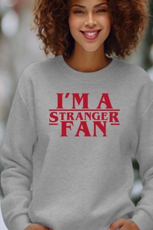Sweat Col Rond Femme en Gros | Stranger Fan
