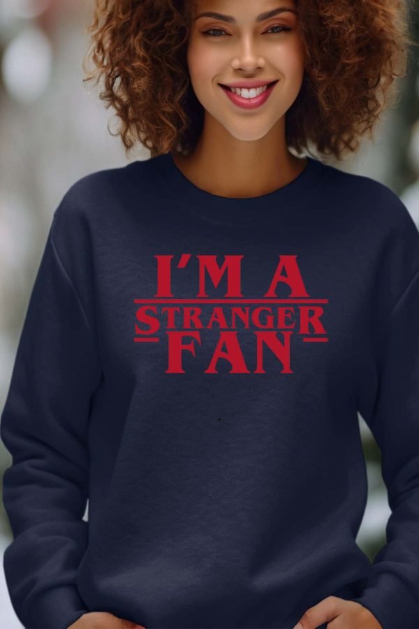 Sweat Col Rond Femme en Gros | Stranger Fan