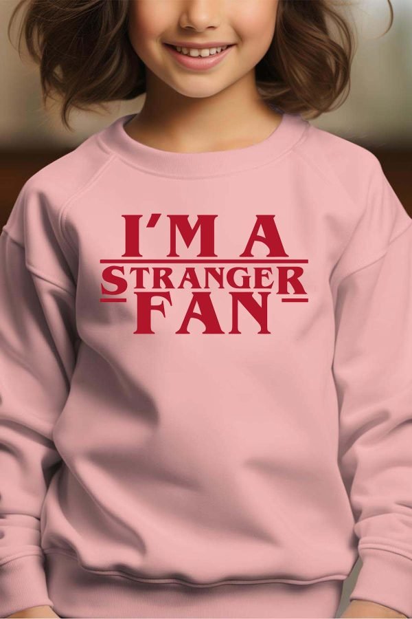 Sweat Col Rond Fille en Gros | Stranger Fan