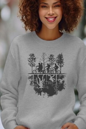 Sweat Col Rond Femme en Gros | Stranger Ombre