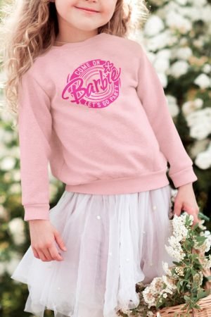 Sweat Col Rond Fille en Gros |  Come on Barbie