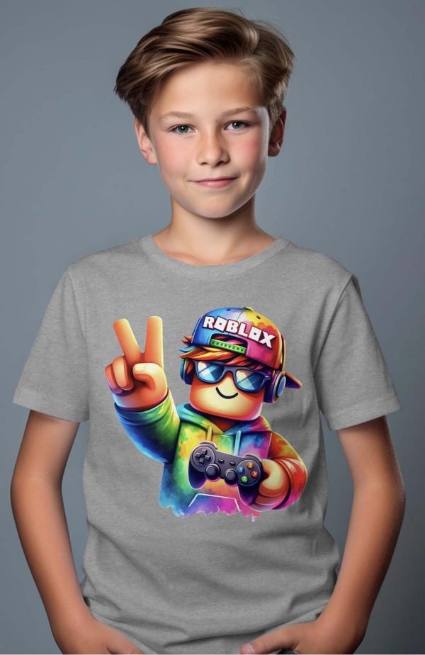 T-shirt Garçon en Gros | Rob Fun