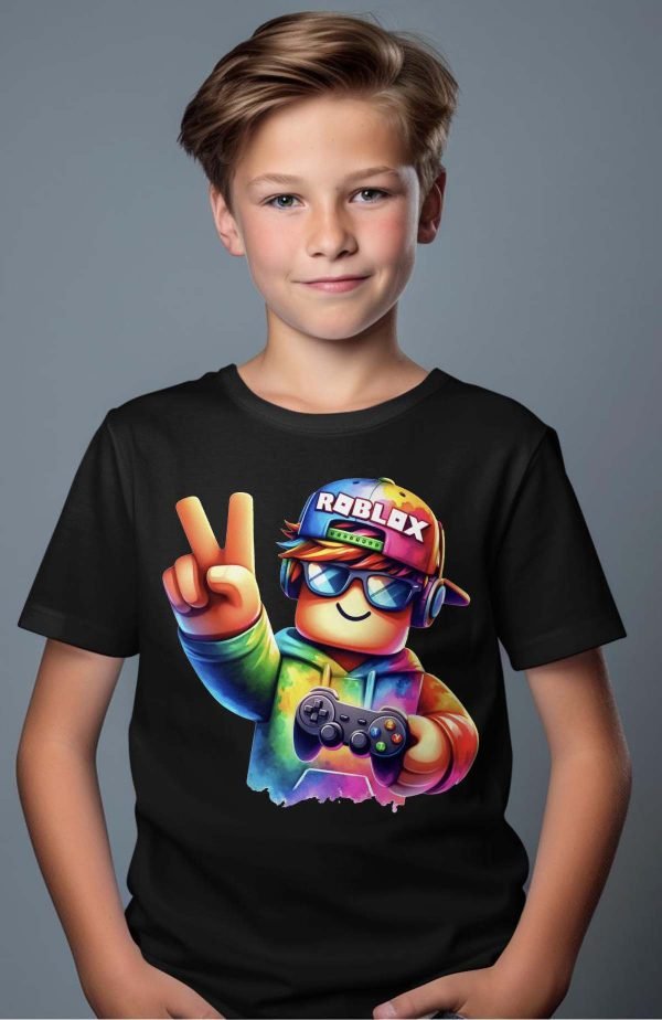 T-shirt Garçon en Gros | Rob Fun