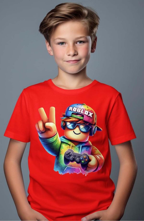 T-shirt Garçon en Gros | Rob Fun