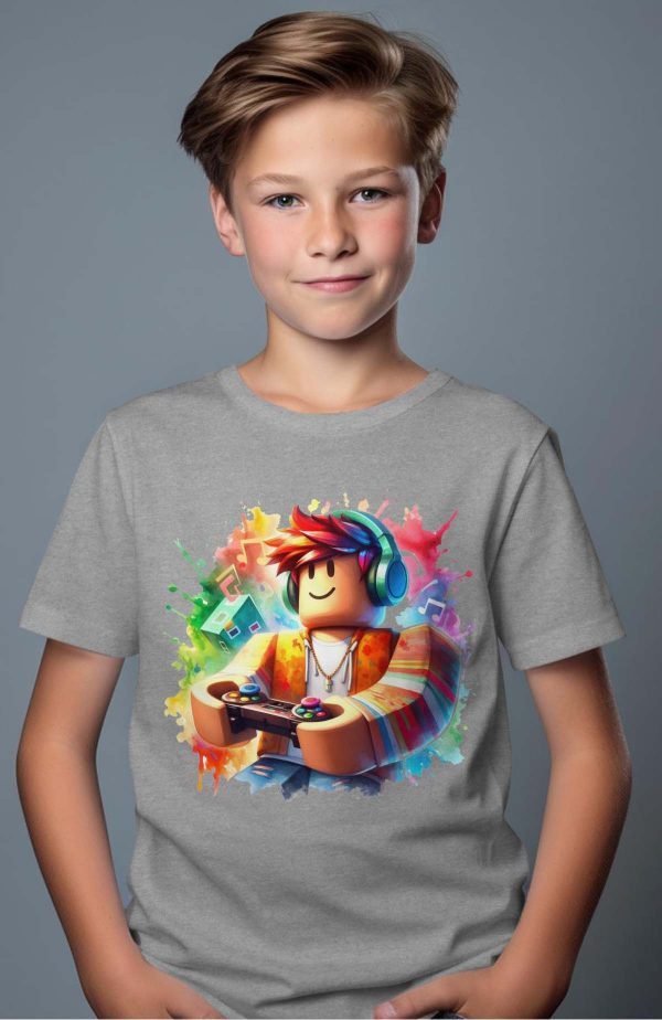 T-shirt Garçon en Gros | Rob Play