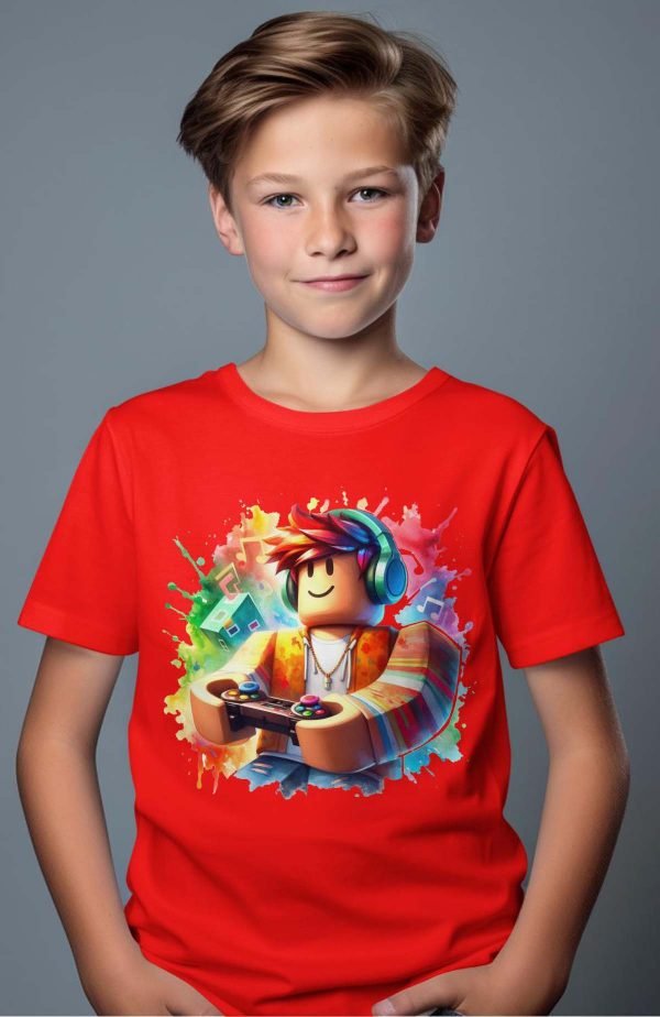 T-shirt Garçon en Gros | Rob Play