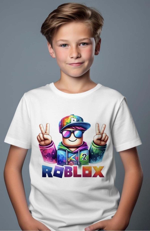 T-shirt Garçon en Gros | Rob deux