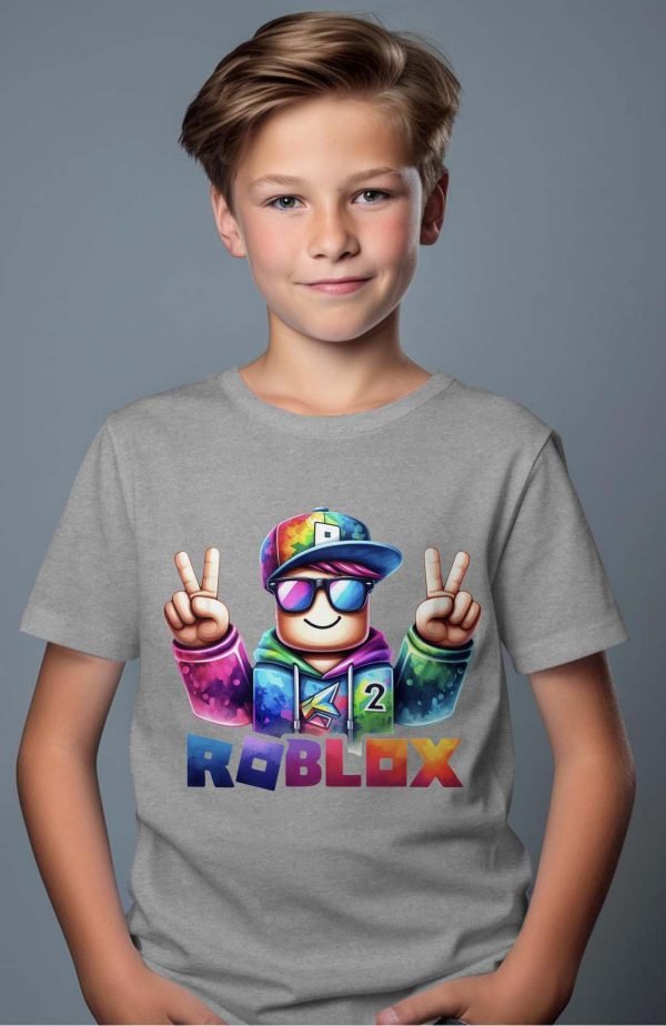 T-shirt Garçon en Gros | Rob deux