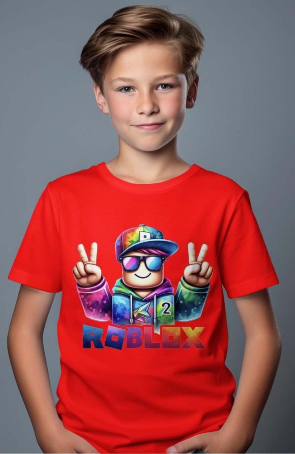 T-shirt Garçon en Gros | Rob deux