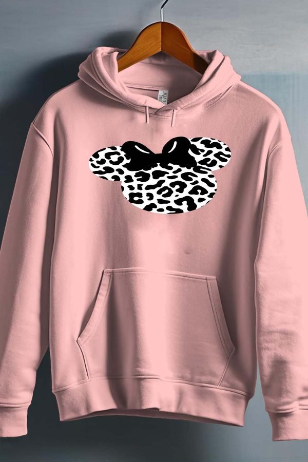 Sweat Capuche Fille en Gros | Tête noir & blanc