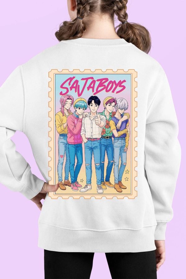 Sweat Col Rond Fille en Gros | Timbre Saja