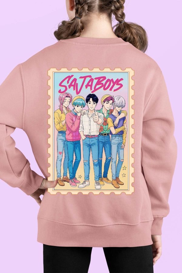 Sweat Col Rond Fille en Gros | Timbre Saja