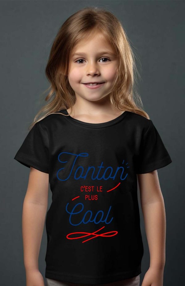 T-shirt Fille en Gros | Tonton c'est le plus cool