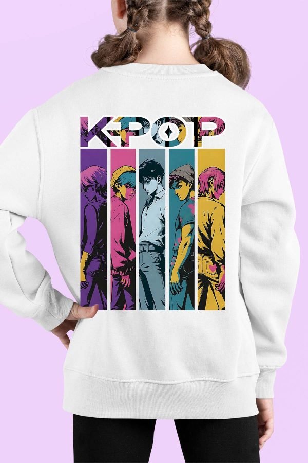 Sweat Col Rond Fille en Gros | VTN Saja boys V2