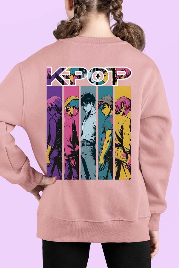 Sweat Col Rond Fille en Gros | VTN Saja boys V2