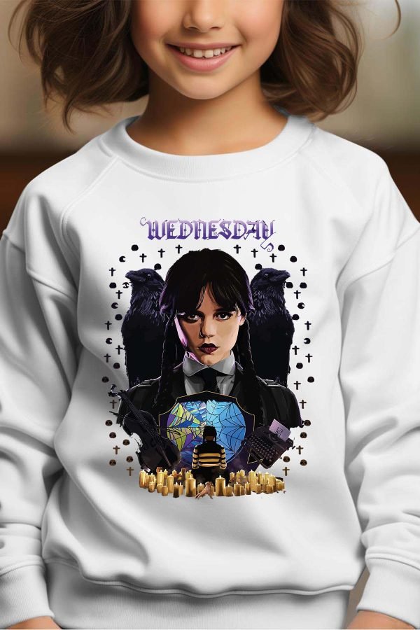 Sweat Col Rond Fille en Gros | Wed affiche