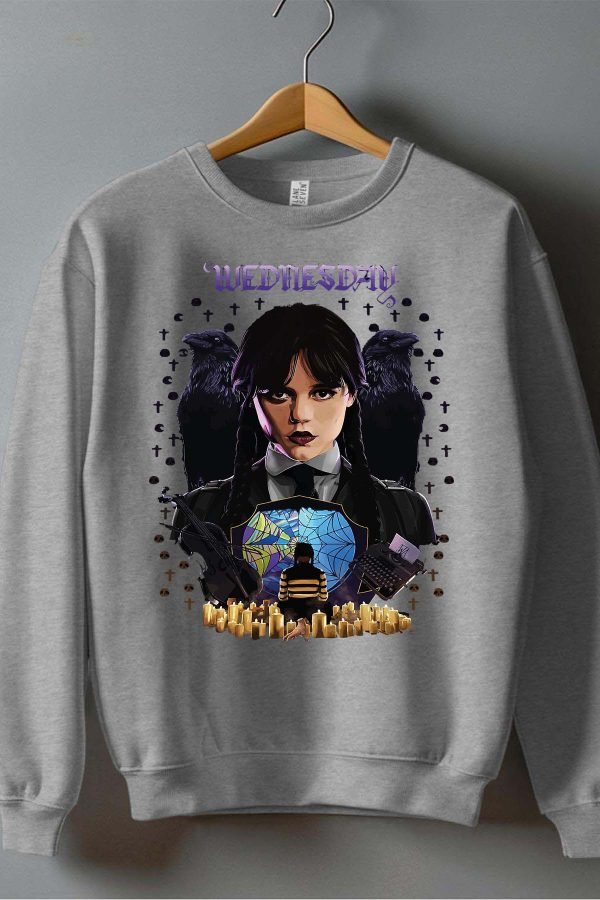 Sweat Col Rond Fille en Gros | Wed affiche