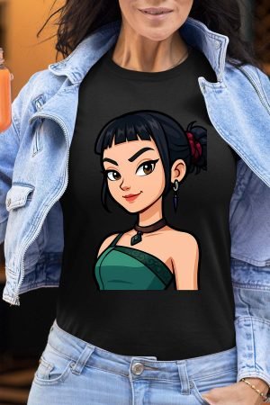Zoey cartoon - Tshirt Femme