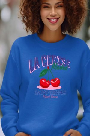 Sweat Col Rond Femme en Gros | Cerise Market