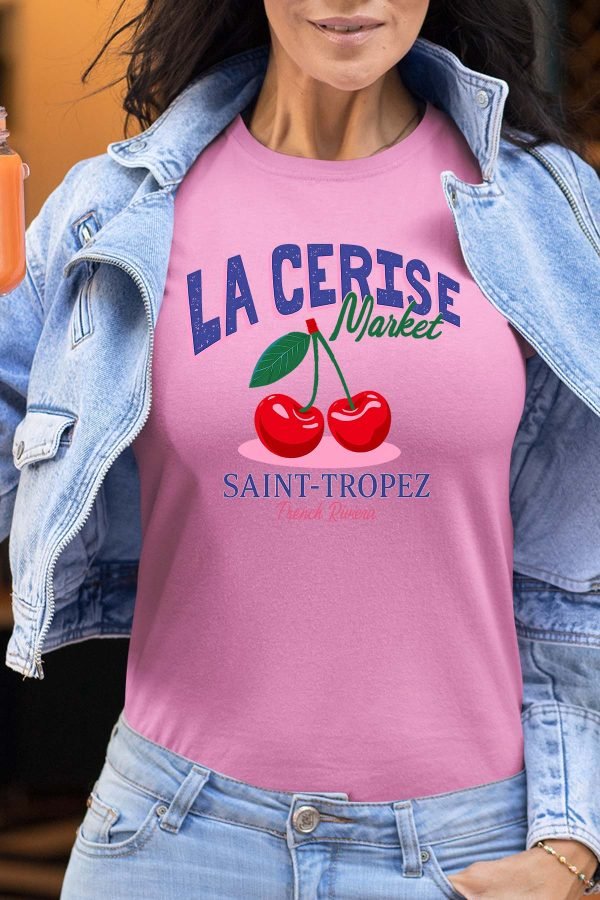 Cerise Market - Tshirt Femme