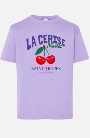 cerise Market – Tshirt Fille – Violet