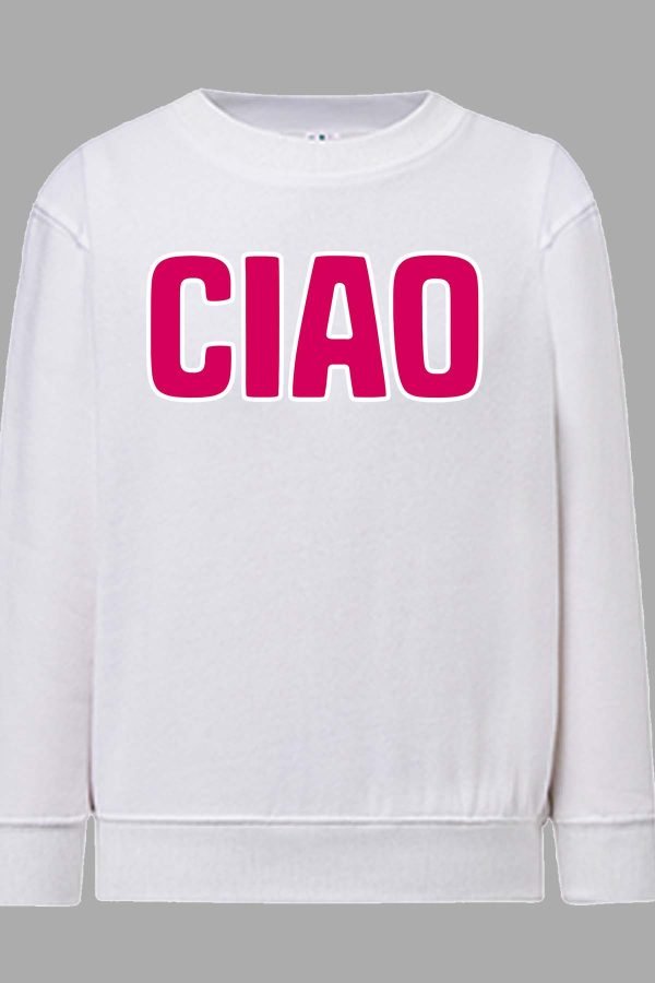 Sweat Col Rond Fille en Gros | Ciao