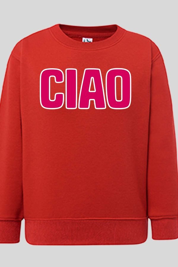 Sweat Col Rond Fille en Gros | Ciao