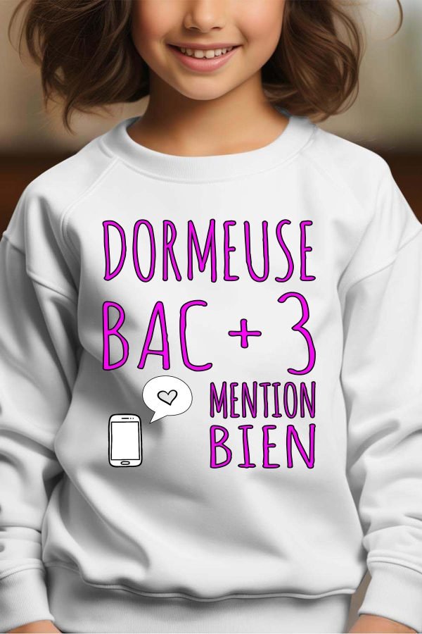 Sweat Col Rond Fille en Gros | Dormeuse Bac +3
