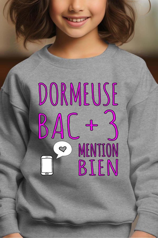 Sweat Col Rond Fille en Gros | Dormeuse Bac +3