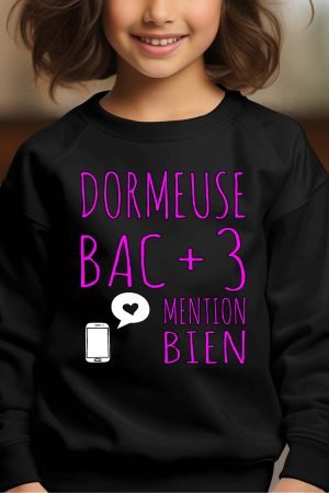 Sweat Col Rond Fille en Gros | Dormeuse Bac +3