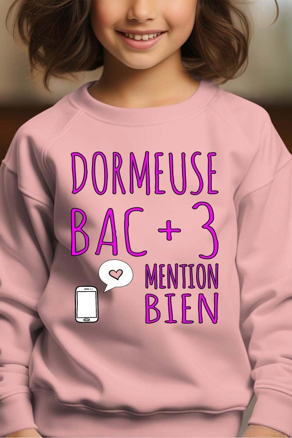 Sweat Col Rond Fille en Gros | Dormeuse Bac +3