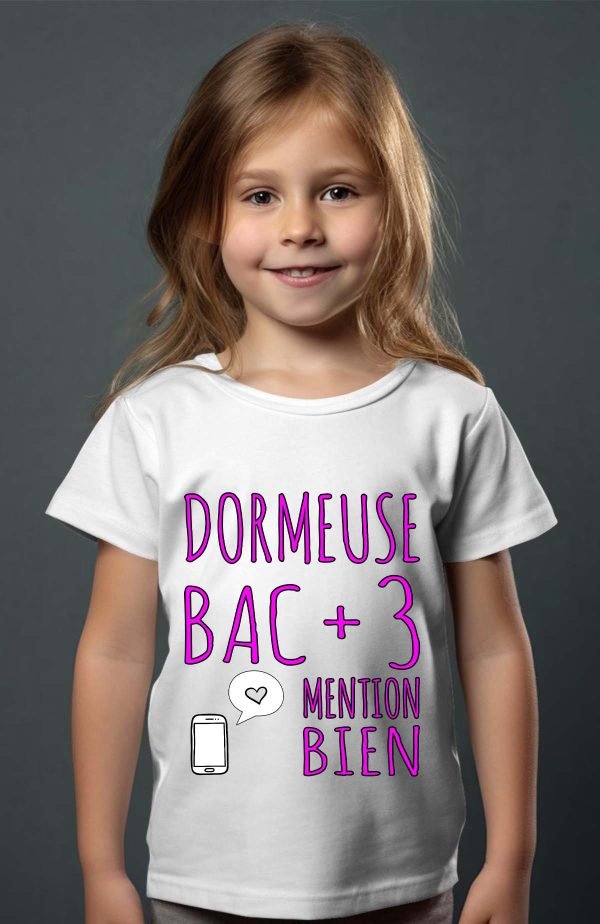 T-shirt Fille en Gros | Dormeuse Bac +3