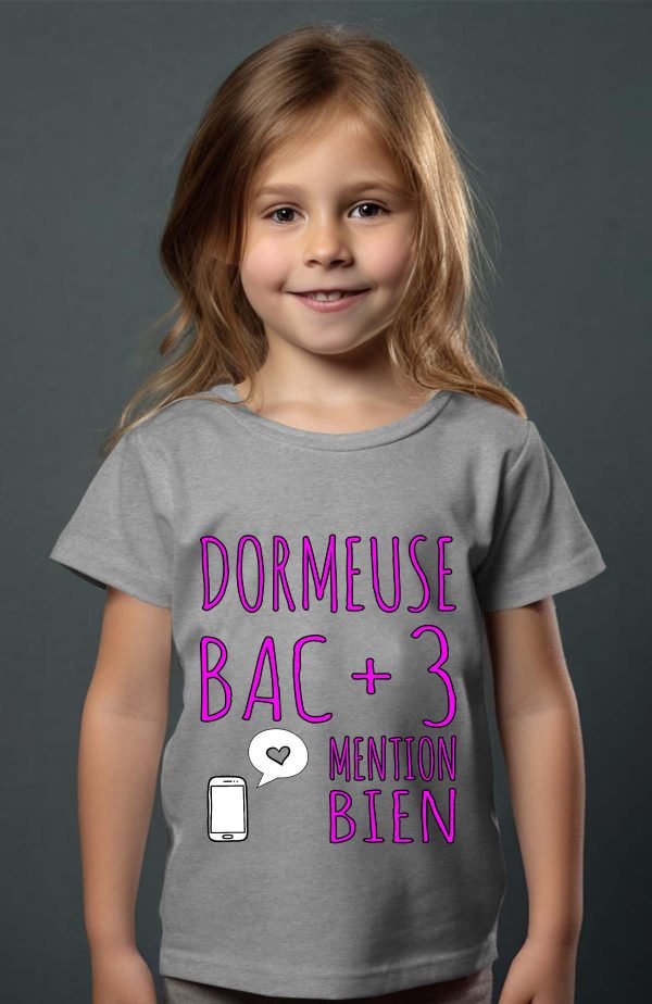T-shirt Fille en Gros | Dormeuse Bac +3