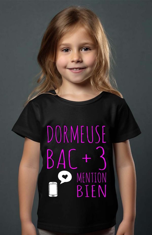 T-shirt Fille en Gros | Dormeuse Bac +3