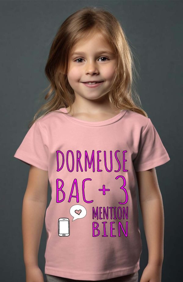 T-shirt Fille en Gros | Dormeuse Bac +3