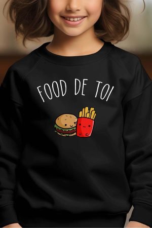 Sweat Col Rond Fille en Gros | Food de toi