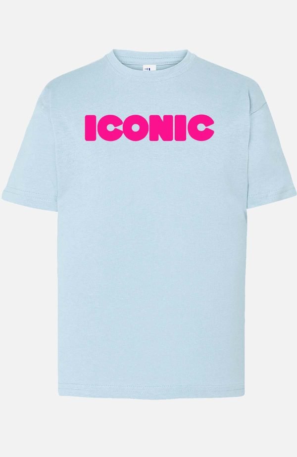 Iconic Fluo Rose - Tshirt Femme