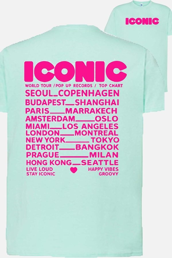 T-shirt Fille en Gros | Iconic Fluo Rose