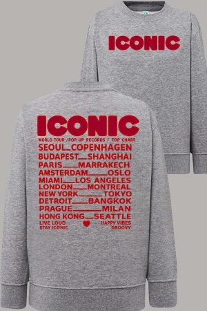 Sweat Col Rond Femme en Gros | Iconic