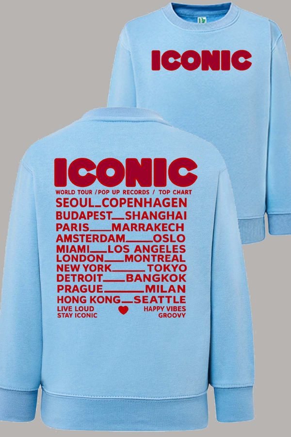 Sweat Col Rond Fille en Gros | Iconic