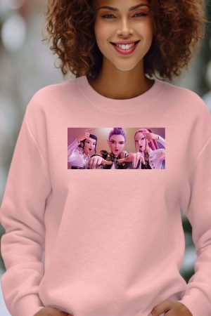 Sweat Col Rond Femme en Gros | kpop Girls