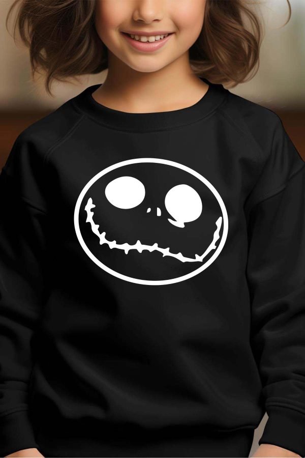 Sweat Col Rond Fille en Gros | Nightmare Sourire