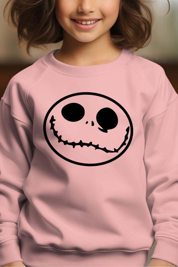 Sweat Col Rond Fille en Gros | Nightmare Sourire