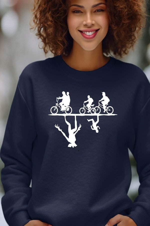 Sweat Col Rond Femme en Gros | Ombre strangers