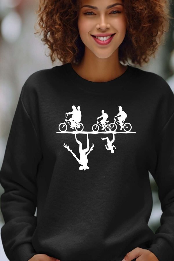 Sweat Col Rond Femme en Gros | Ombre strangers