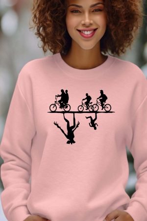 Sweat Col Rond Femme en Gros | Ombre strangers