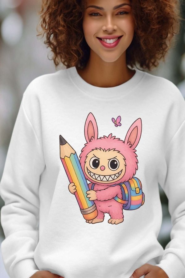 Sweat Col Rond Femme en Gros | School lab